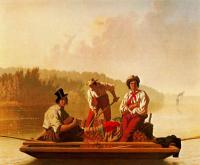 George Caleb Bingham - Boatmen on the Missouri